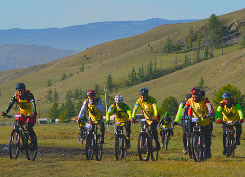 Cycling holiday in Mongolia